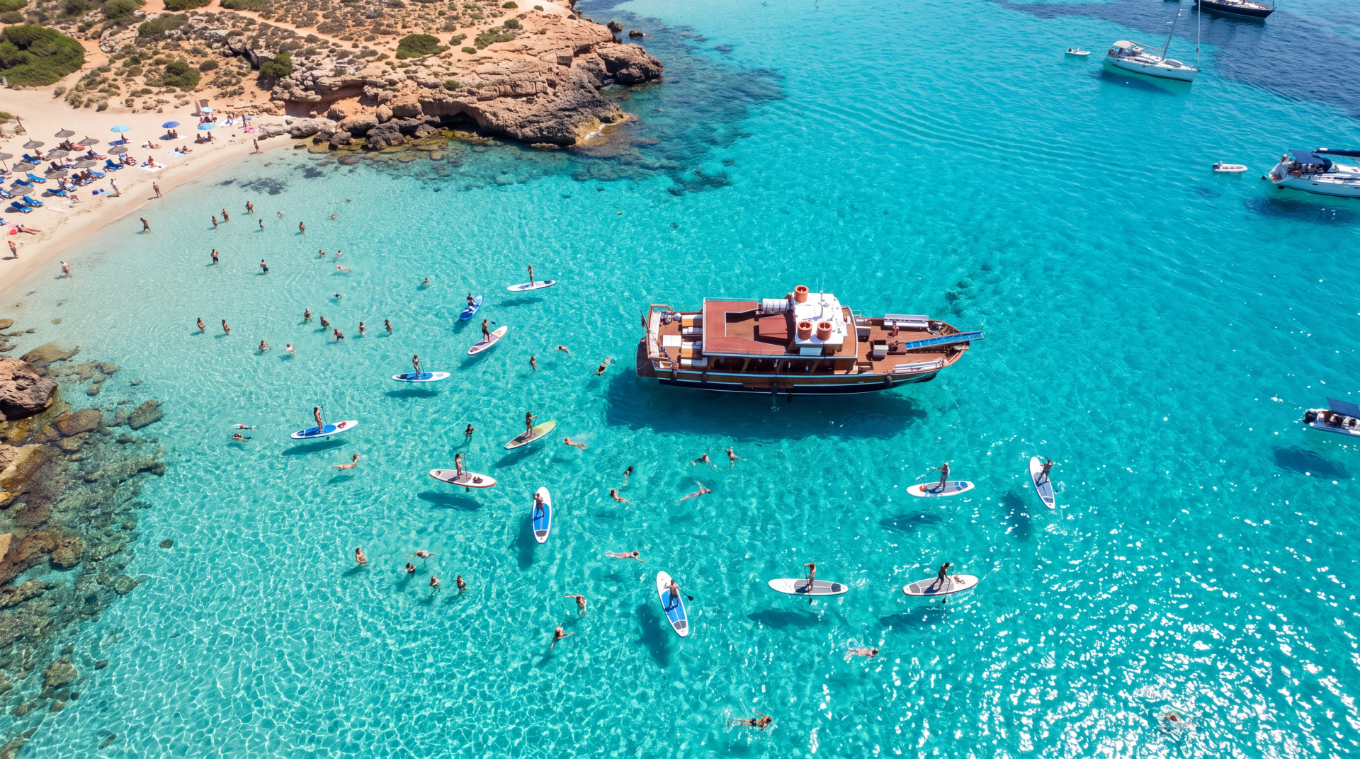 Croisière Cala Comte & Cala Bassa